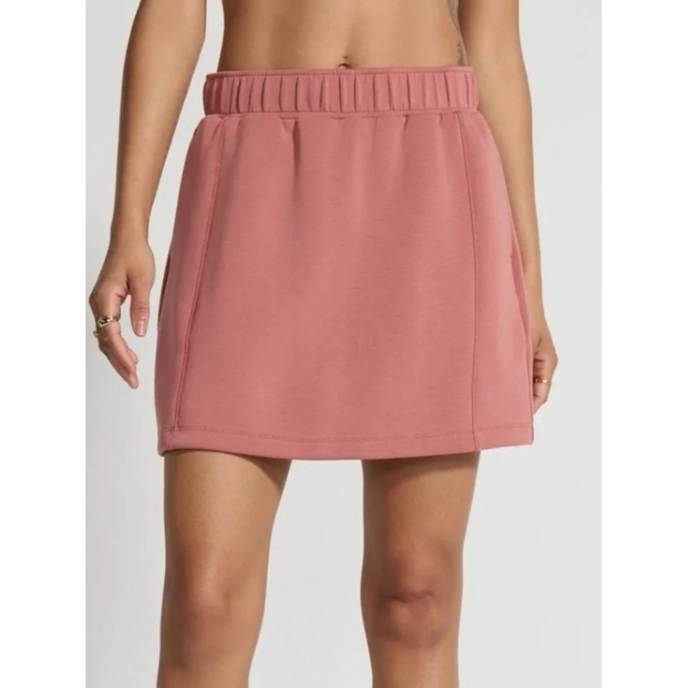Mondetta Women’s High-Rise Walking Short Skort, Pink, Size XL, NWOT